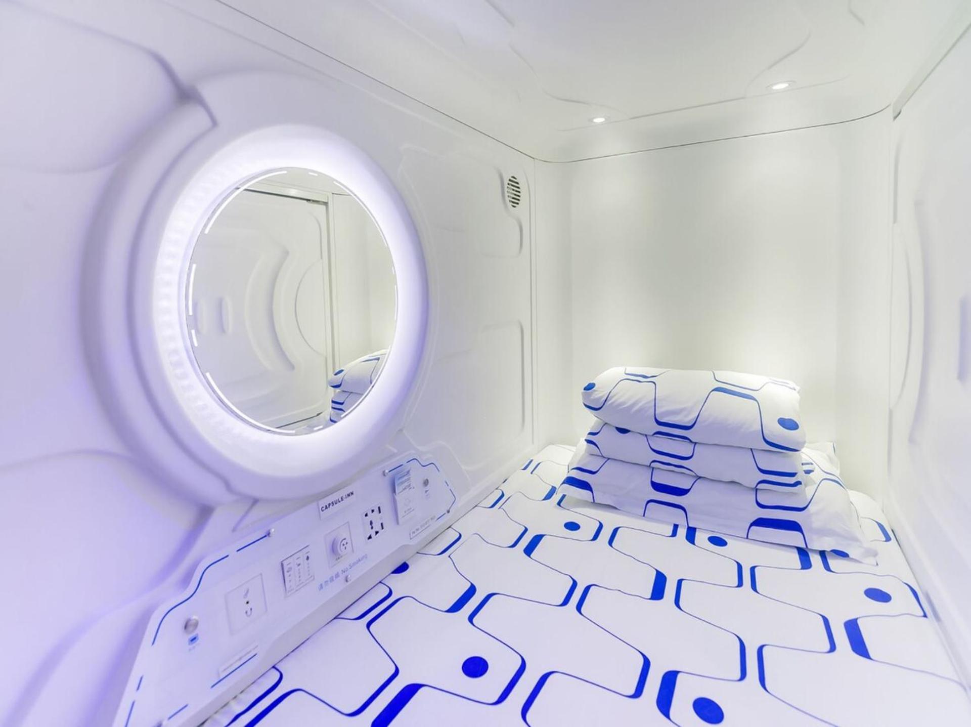 Capsule Inn โกตาคินาบาลู ภายนอก รูปภาพ
