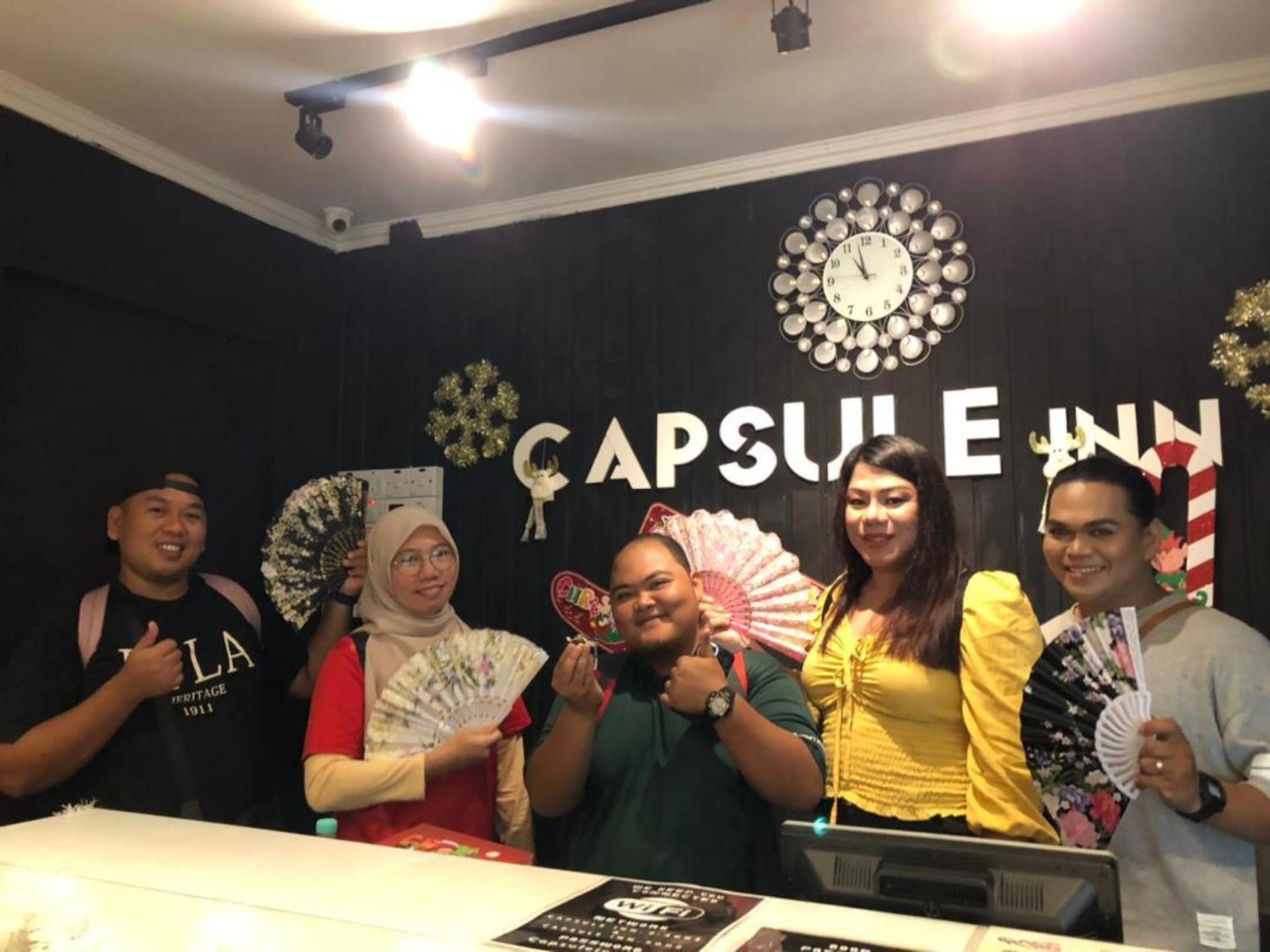 Capsule Inn โกตาคินาบาลู ภายนอก รูปภาพ