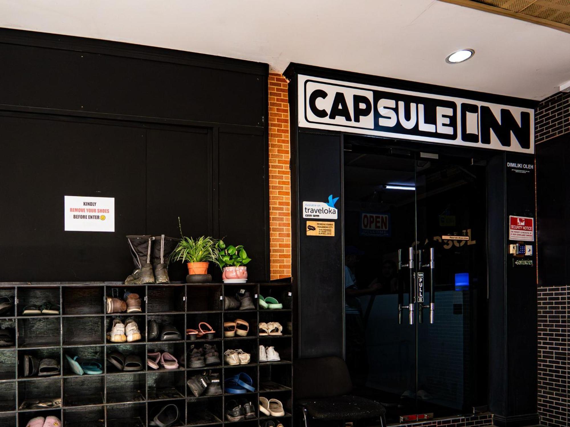 Capsule Inn โกตาคินาบาลู ภายนอก รูปภาพ